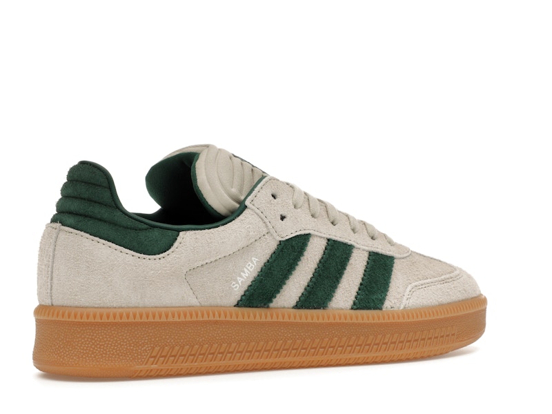 adidas Samba XLG Putty Grey Collegiate Green