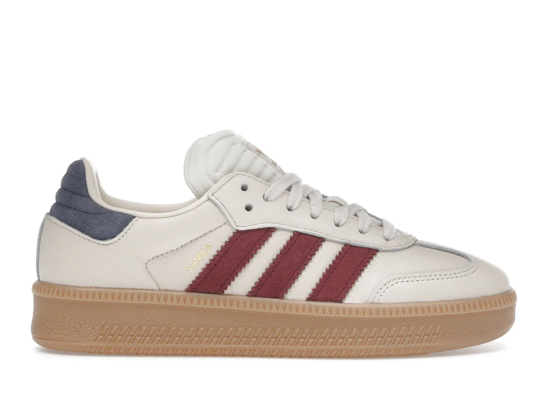 adidas Samba XLG Wonder White Shadow Red Gold Metallic