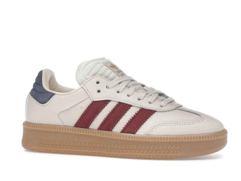 adidas Samba XLG Wonder White Shadow Red Gold Metallic