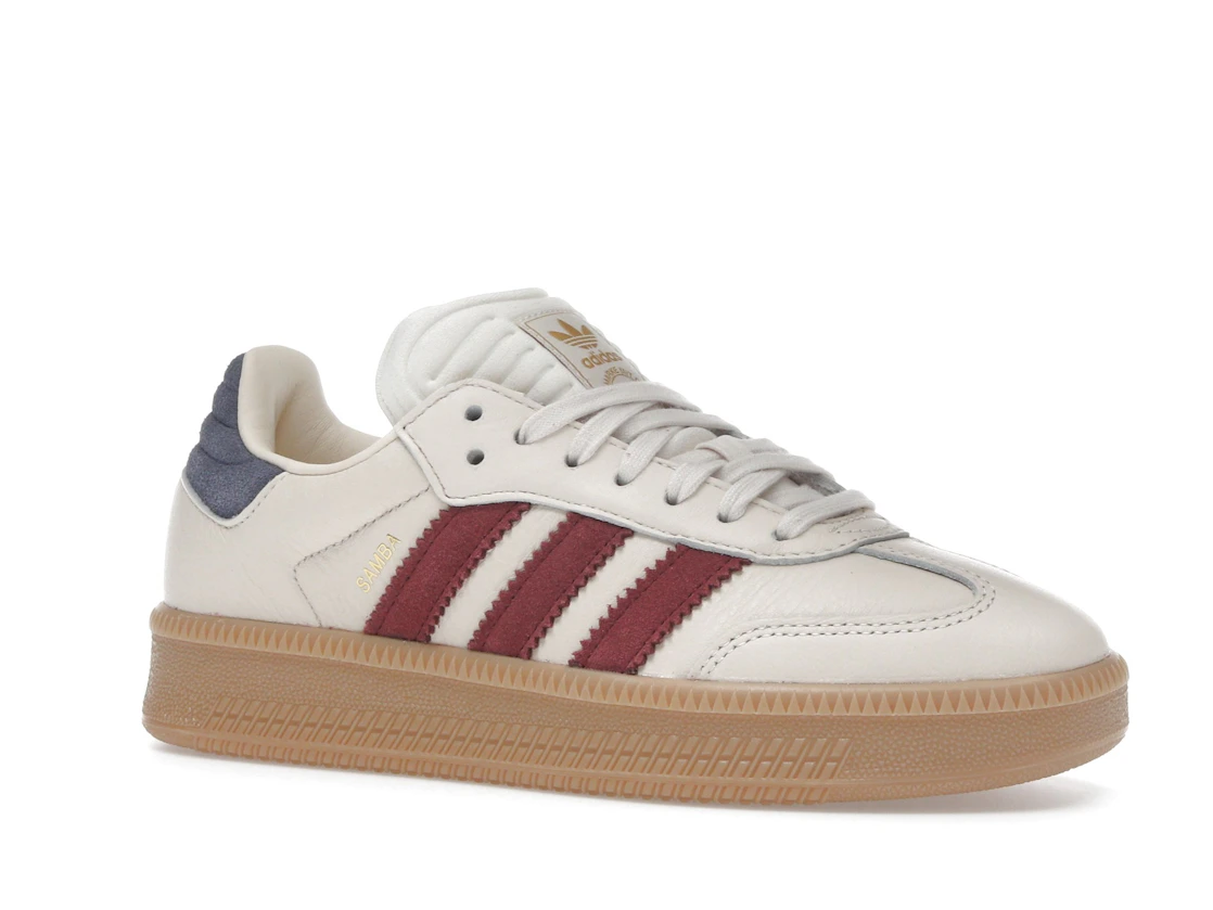 adidas Samba XLG Wonder White Shadow Red Gold Metallic