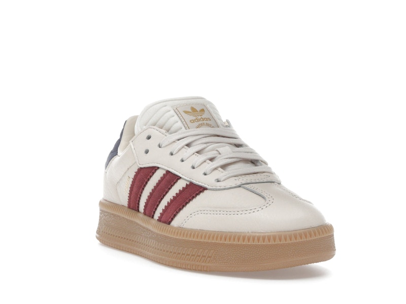 adidas Samba XLG Wonder White Shadow Red Gold Metallic