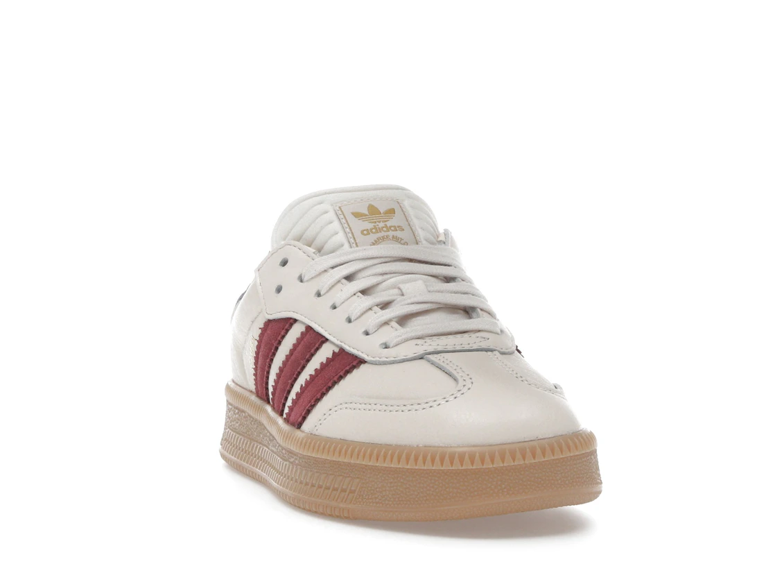adidas Samba XLG Wonder White Shadow Red Gold Metallic