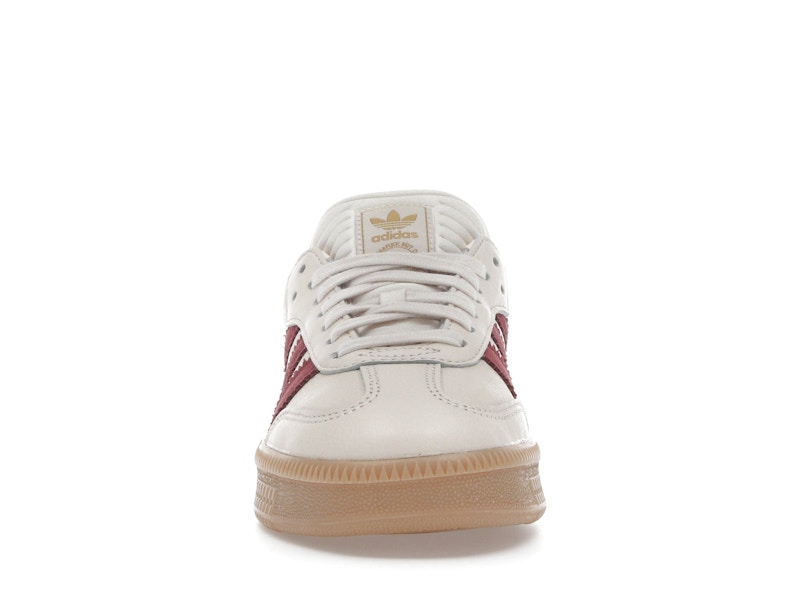 adidas Samba XLG Wonder White Shadow Red Gold Metallic