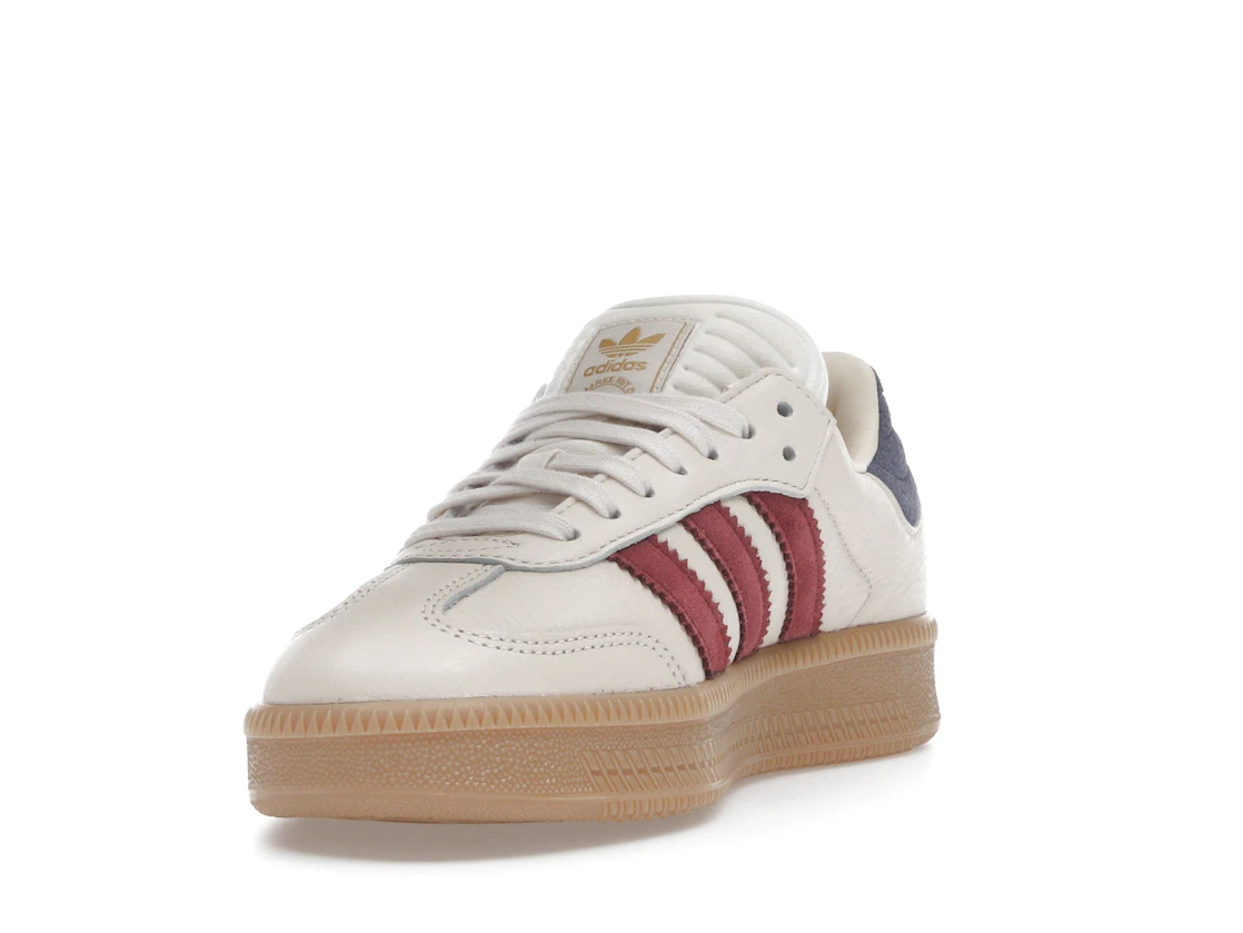 adidas Samba XLG Wonder White Shadow Red Gold Metallic