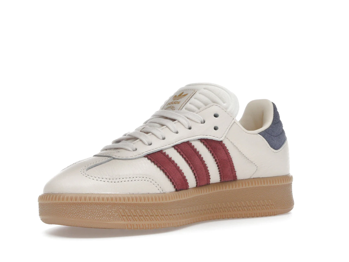 adidas Samba XLG Wonder White Shadow Red Gold Metallic