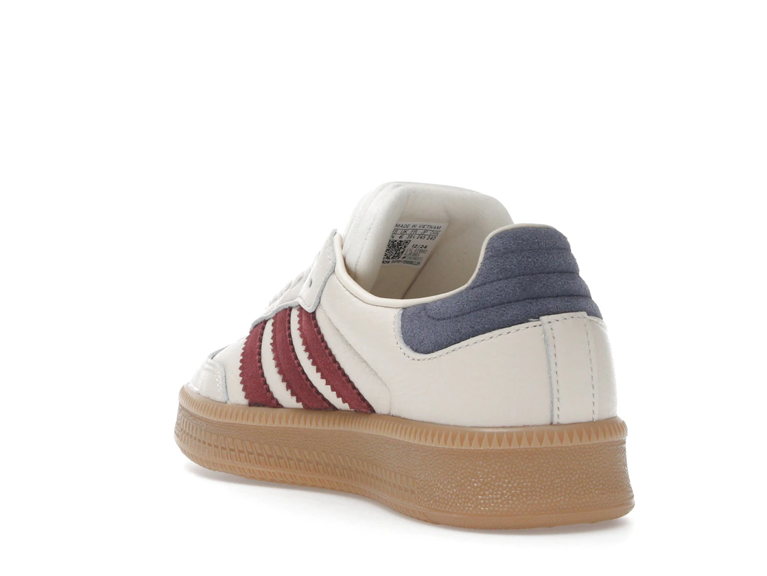 adidas Samba XLG Wonder White Shadow Red Gold Metallic
