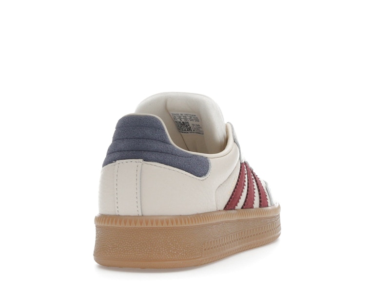adidas Samba XLG Wonder White Shadow Red Gold Metallic