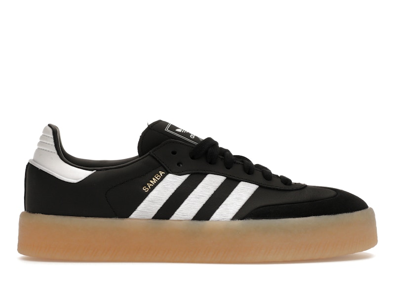 Womens black discount and white adidas