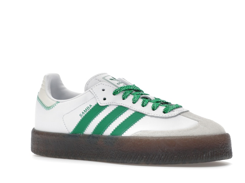 adidas Sambae Cloud White Green (Women's)