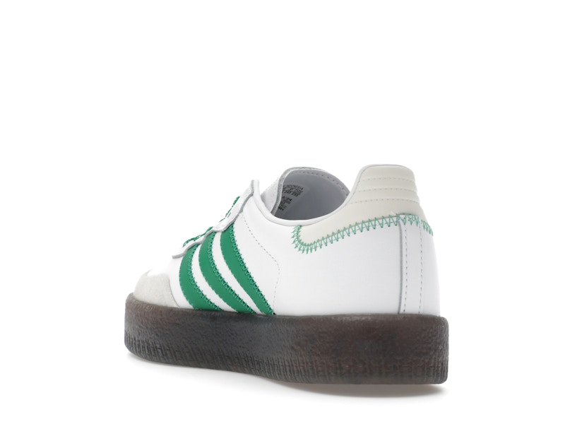 adidas Sambae Cloud White Green (Women's)