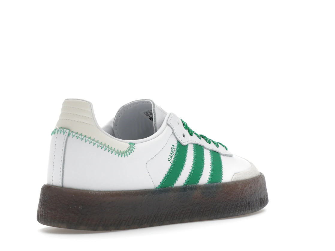 adidas Sambae Cloud White Green (Women's)