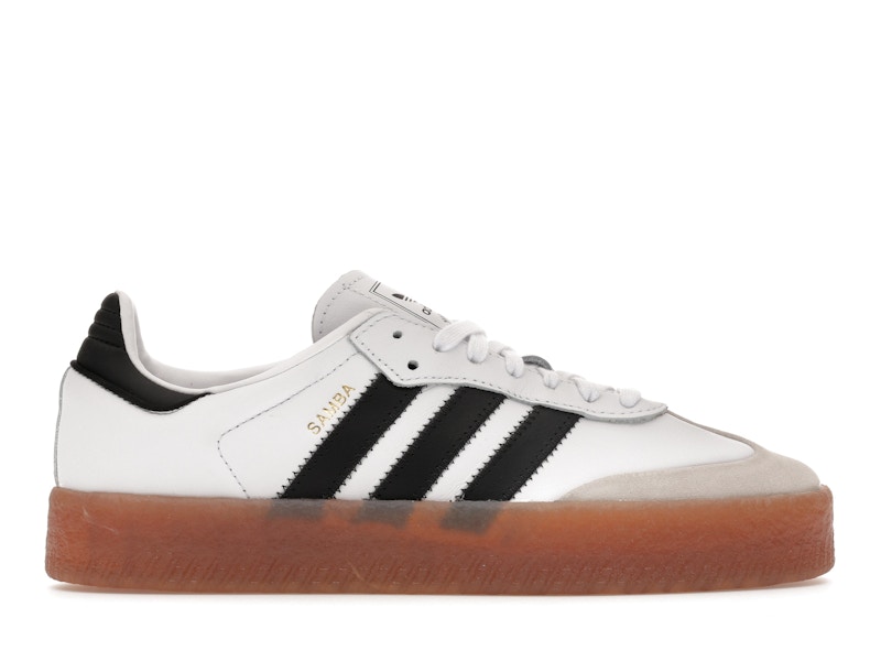 adidas Sambae Cloud White Metallic Gold (Women's)