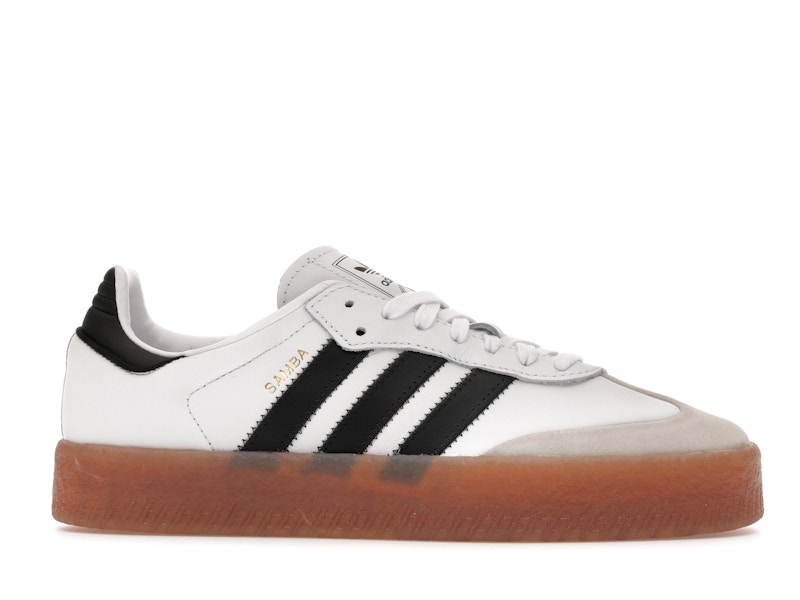 adidas Sambae Cloud White Metallic Gold (Women's)