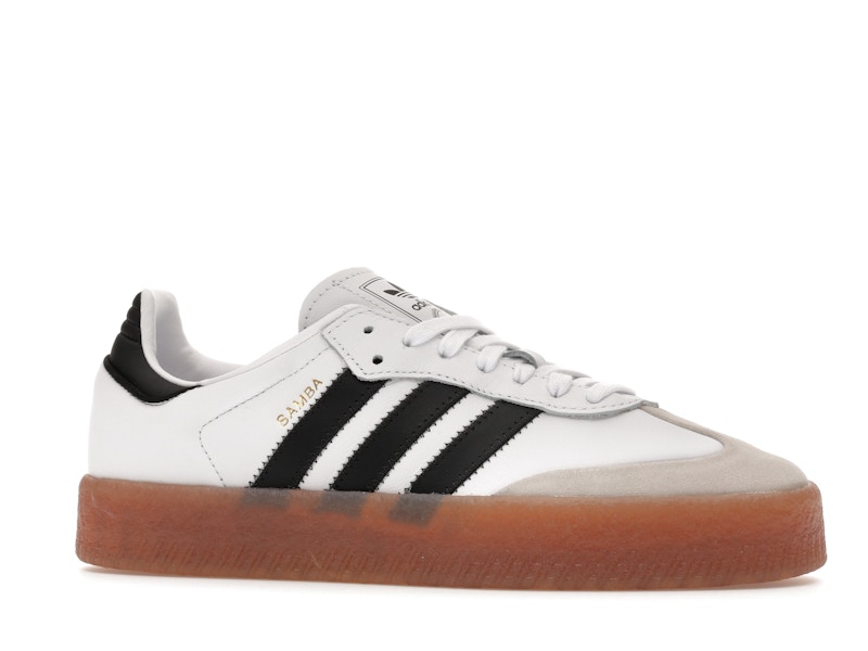 adidas Sambae Cloud White Metallic Gold (Women's)