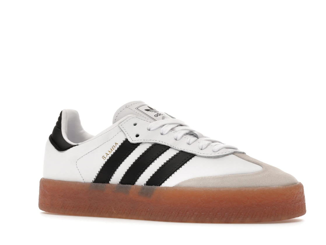 adidas Sambae Cloud White Metallic Gold (Women's)