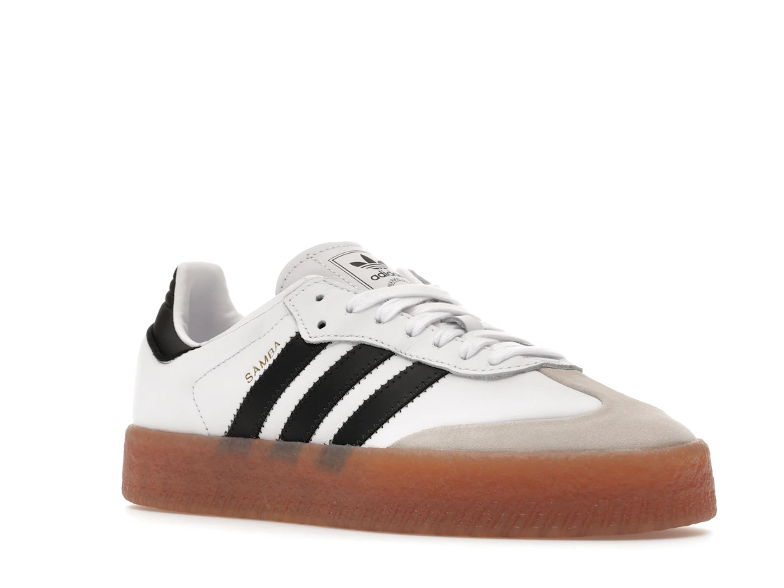 adidas Sambae Cloud White Metallic Gold (Women's)