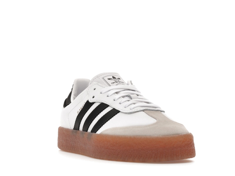 adidas Sambae Cloud White Metallic Gold (Women's)