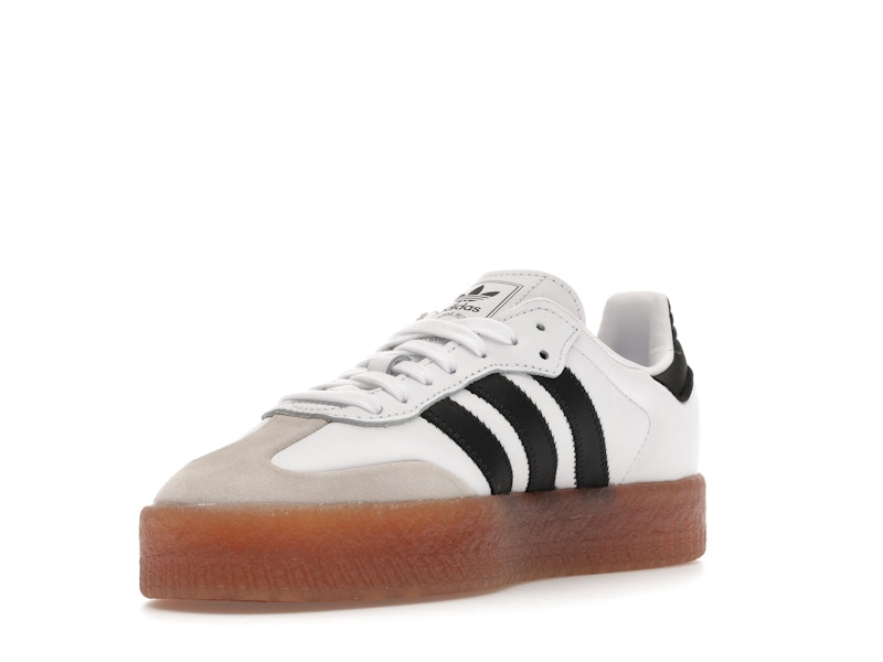 adidas Sambae Cloud White Metallic Gold (Women's)