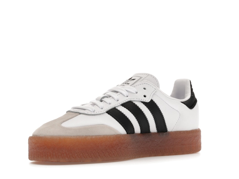 adidas Sambae Cloud White Metallic Gold (Women's)
