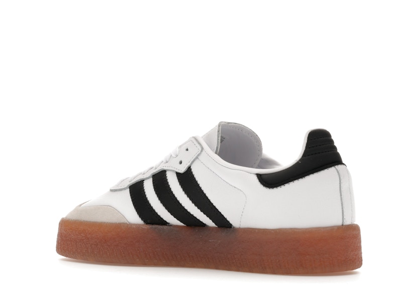 adidas Sambae Cloud White Metallic Gold (Women's)