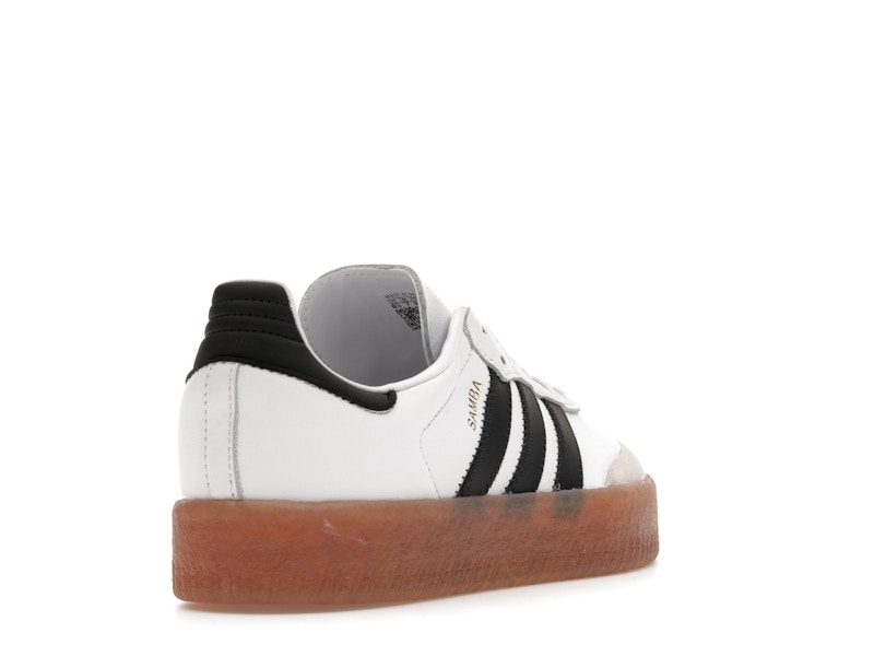 adidas Sambae Cloud White Metallic Gold (Women's)