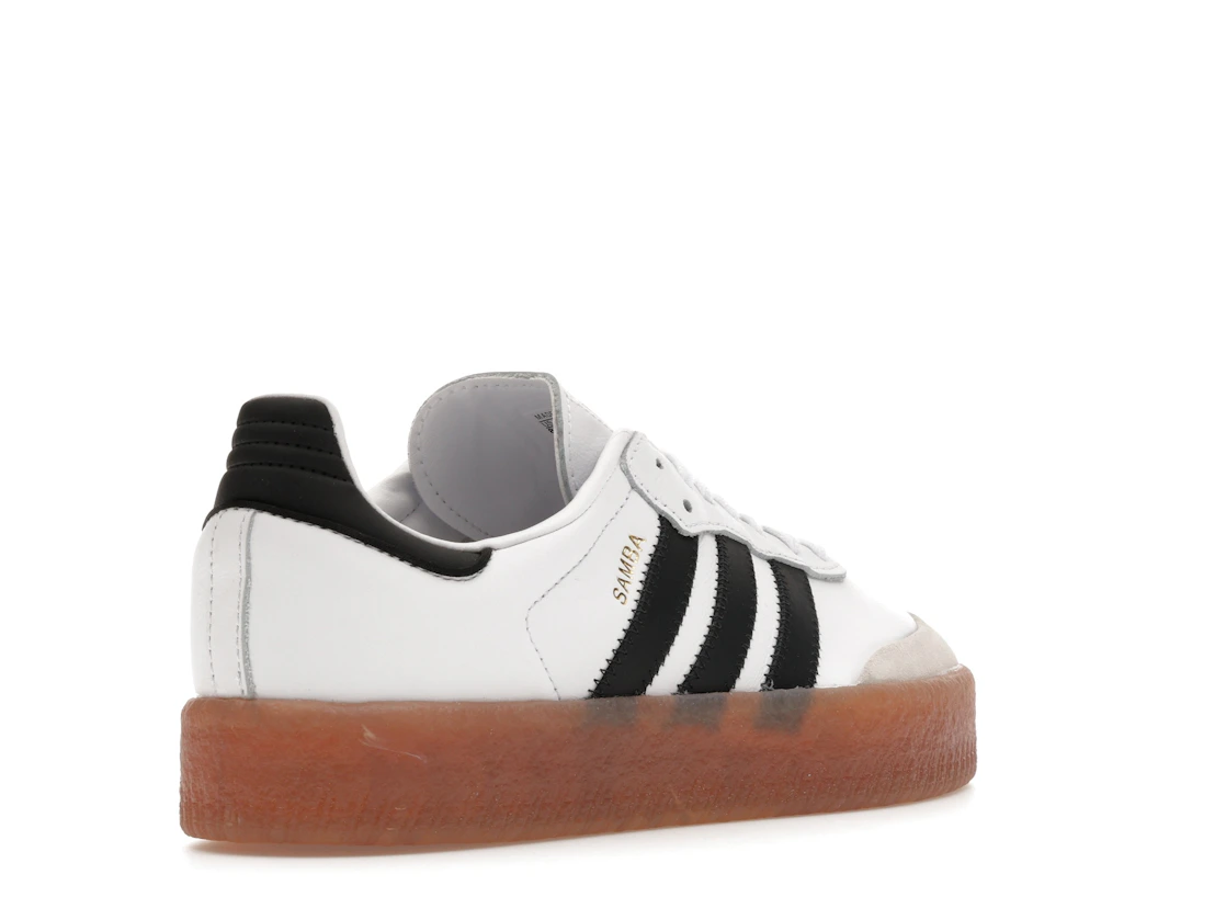 adidas Sambae Cloud White Metallic Gold (Women's)