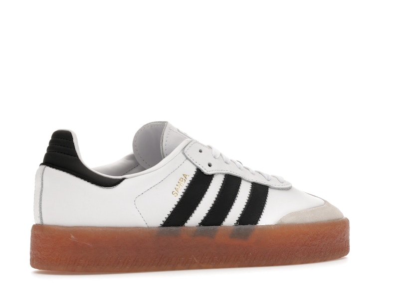 adidas Sambae Cloud White Metallic Gold (Women's)