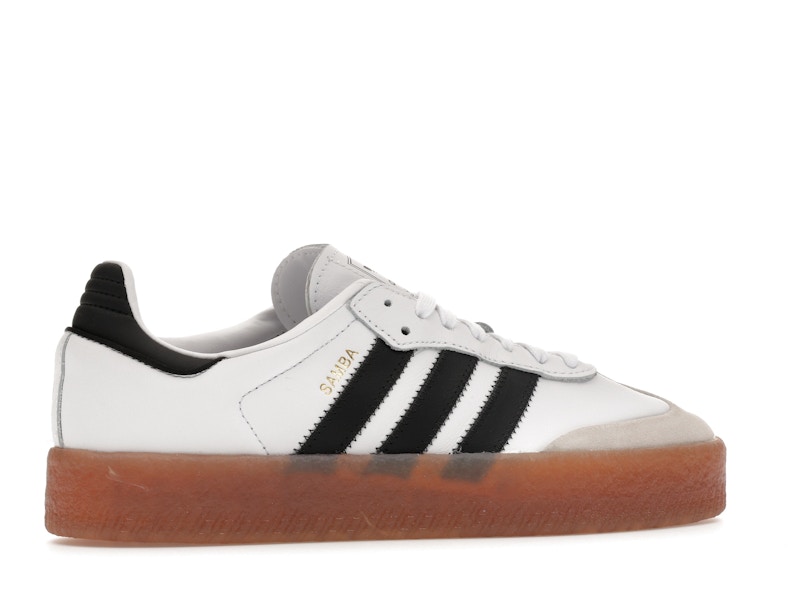 adidas Sambae Cloud White Metallic Gold (Women's)