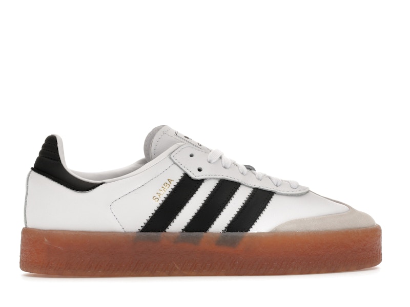 adidas Sambae Cloud White Metallic Gold (Women's)