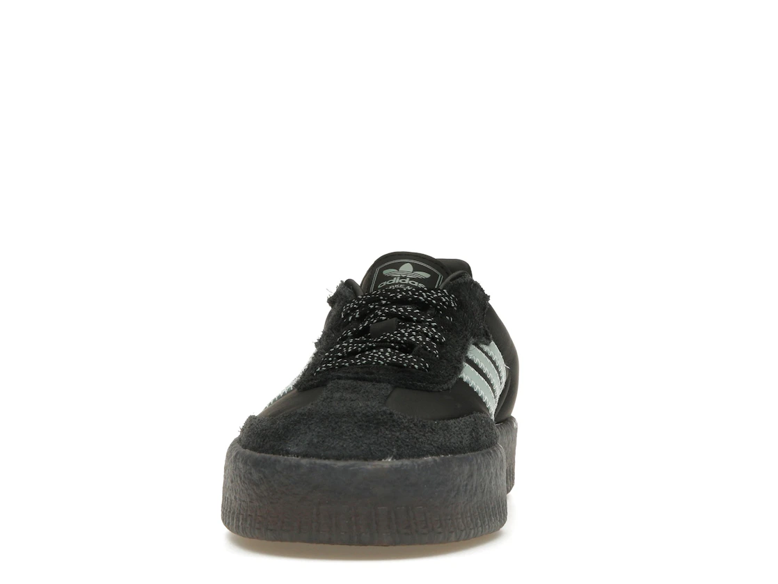 adidas Sambae Core Black Haze Green (Women's)