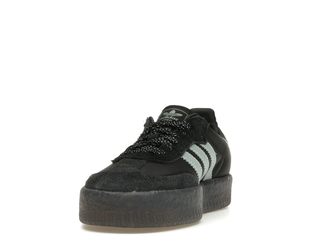 adidas Sambae Core Black Haze Green (Women's)