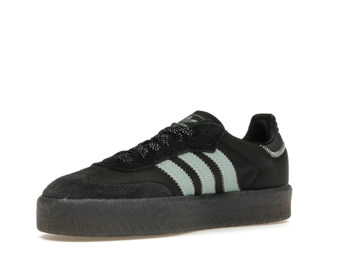 adidas Sambae Core Black Haze Green (Women's)