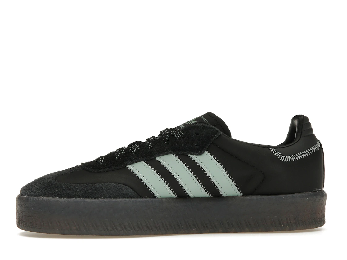 adidas Sambae Core Black Haze Green (Women's)