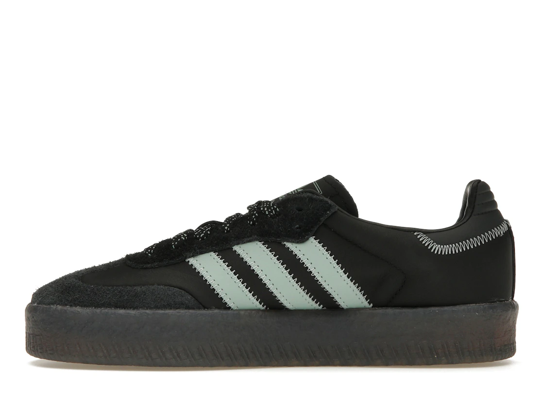 adidas Sambae Core Black Haze Green (Women's)