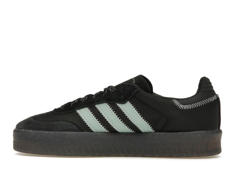 adidas Sambae Core Black Haze Green (Women's)