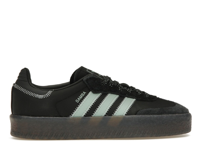 adidas Sambae Core Black Haze Green (Women's)