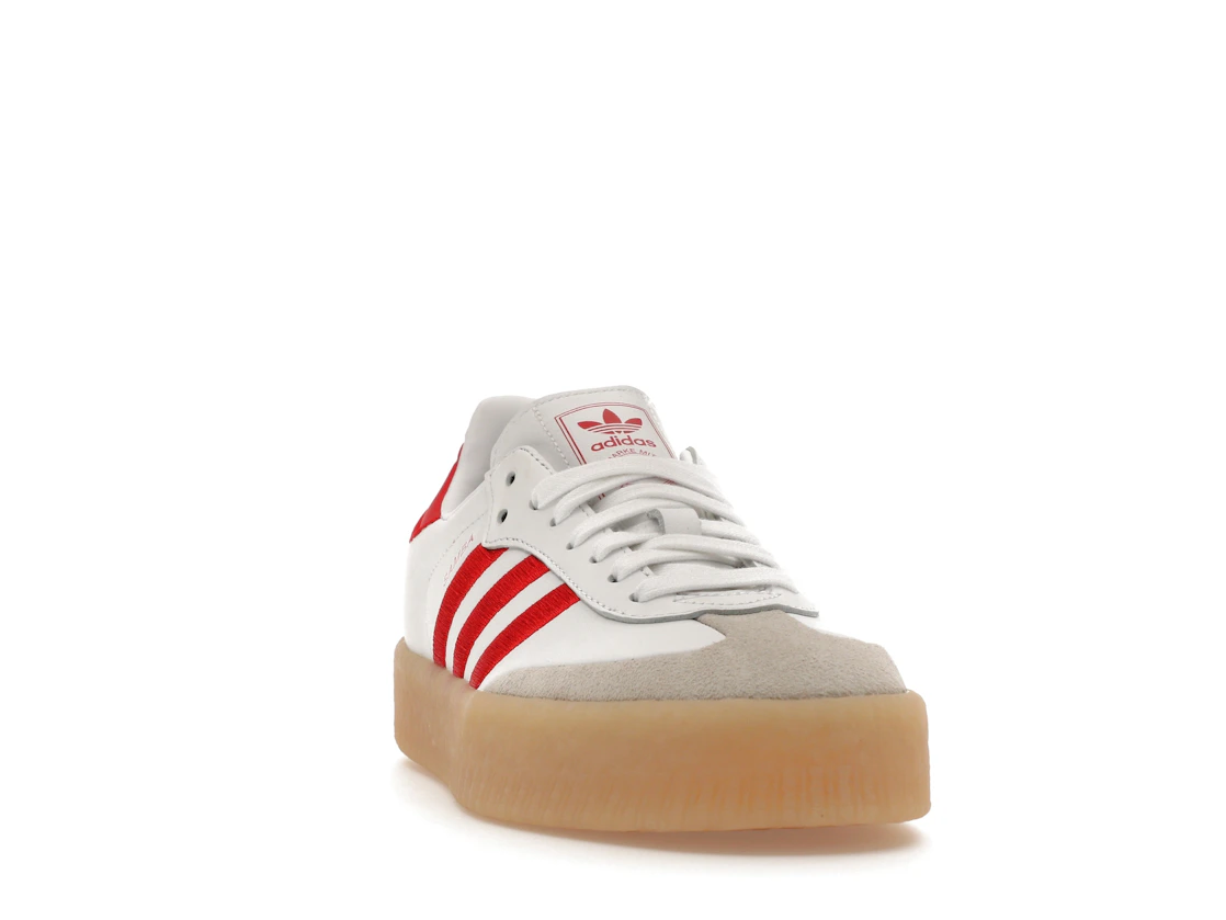 adidas Sambae White Better Scarlet Gum (Women's)