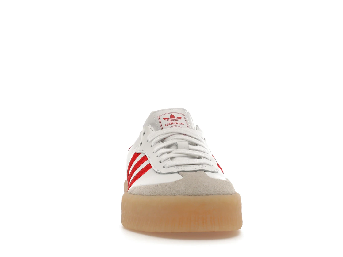 adidas Sambae White Better Scarlet Gum (Women's)