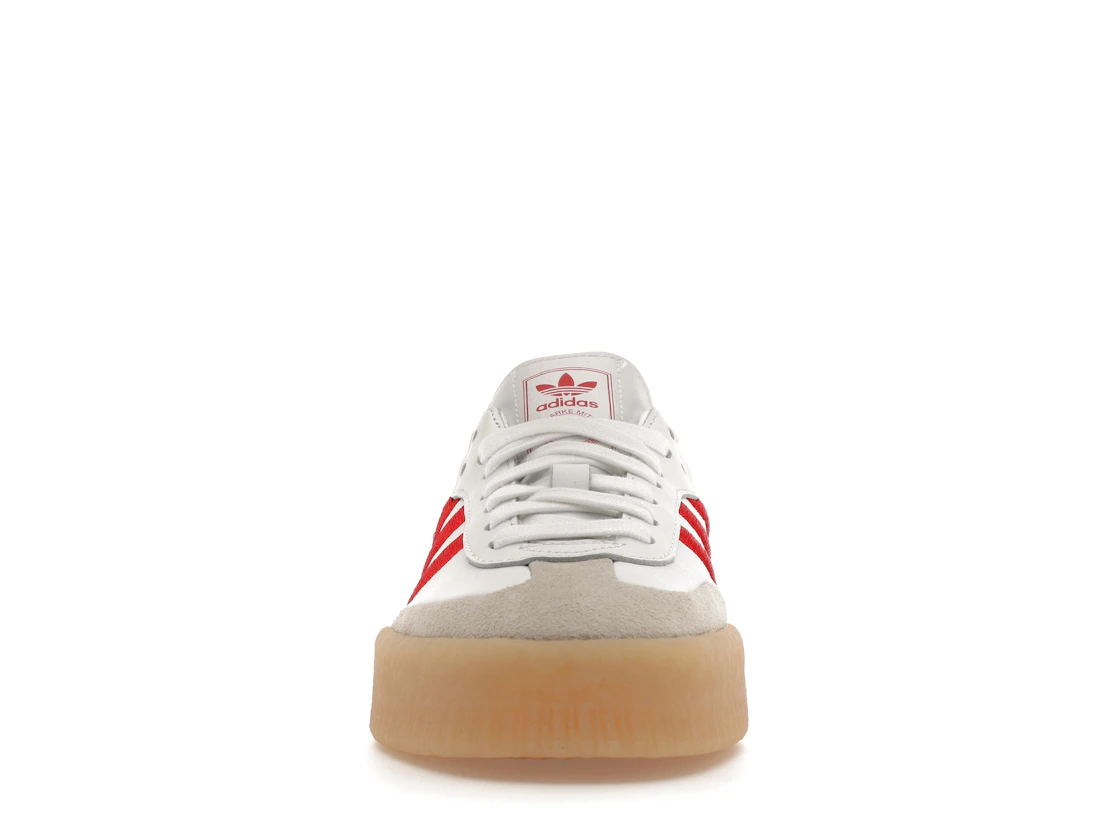 adidas Sambae White Better Scarlet Gum (Women's)