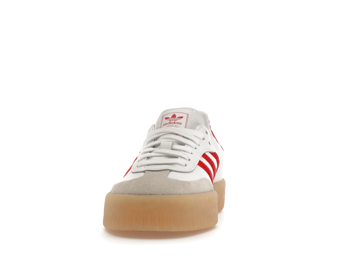 adidas Sambae White Better Scarlet Gum (Women's)