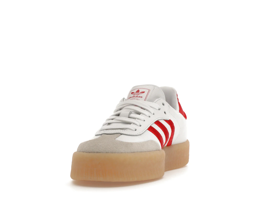 adidas Sambae White Better Scarlet Gum (Women's)