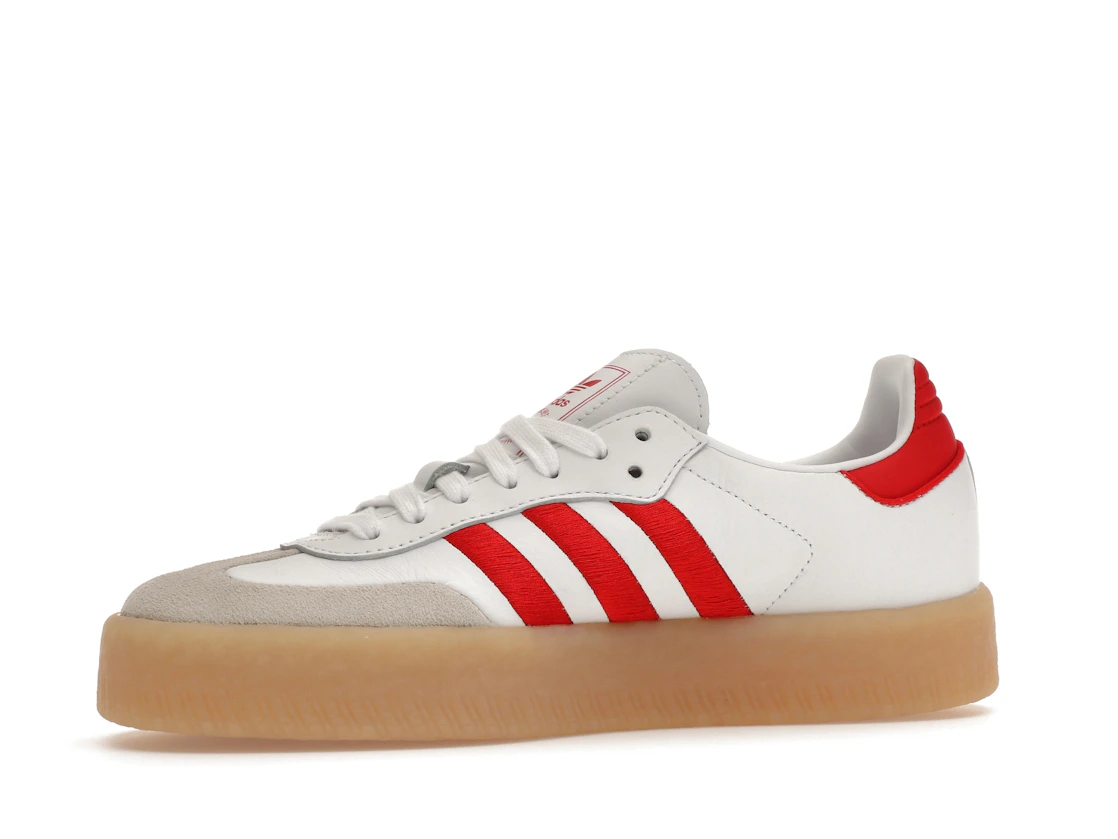adidas Sambae White Better Scarlet Gum (Women's)