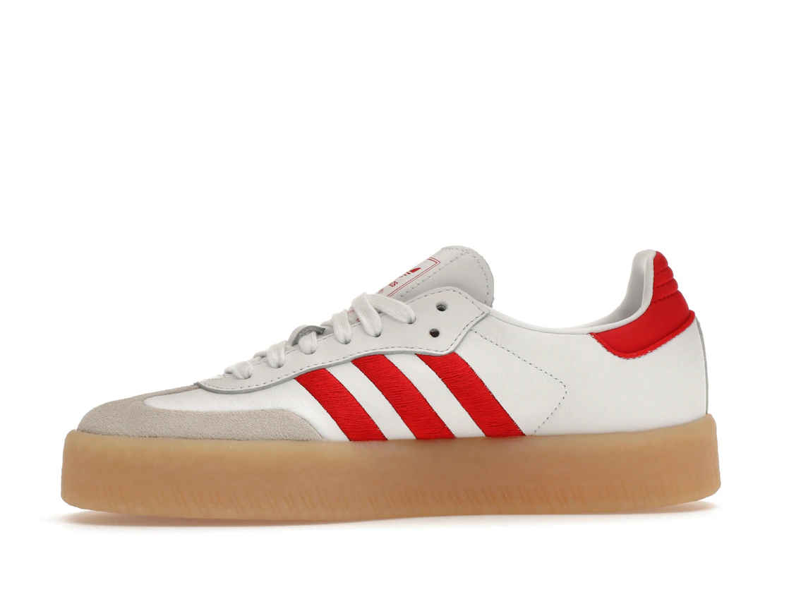 adidas Sambae White Better Scarlet Gum (Women's)