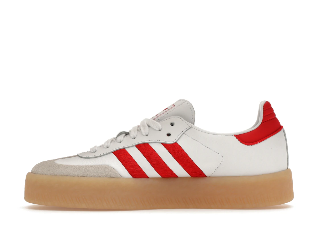 adidas Sambae White Better Scarlet Gum (Women's)