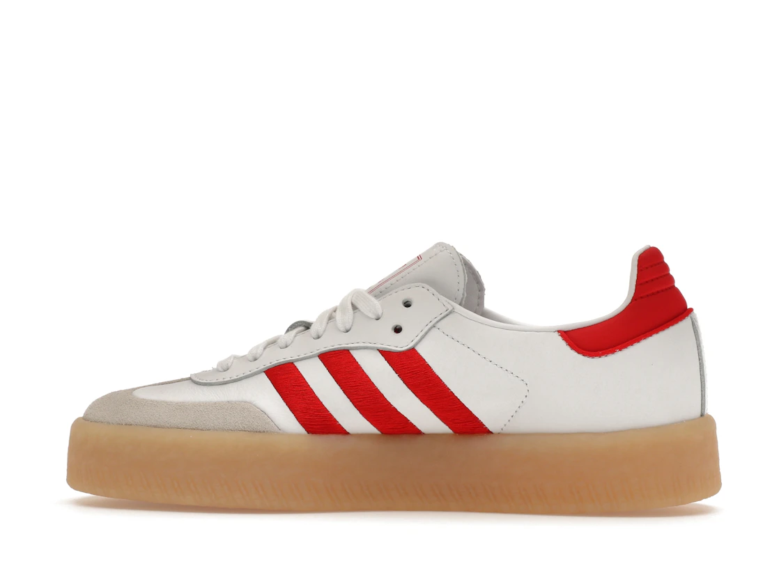adidas Sambae White Better Scarlet Gum (Women's)