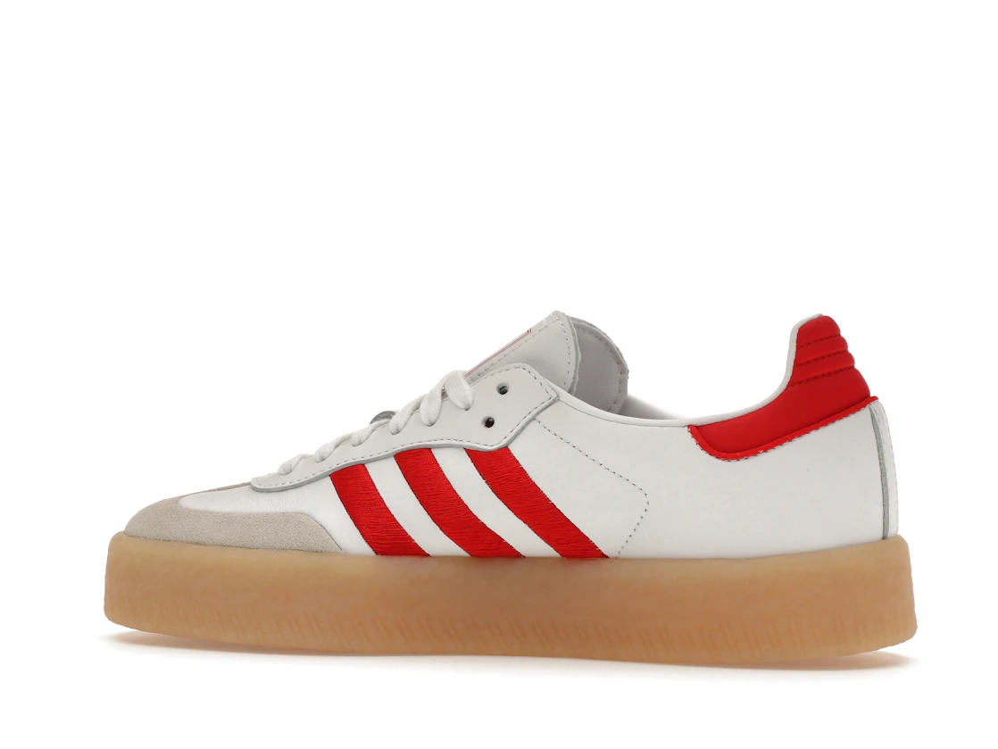 adidas Sambae White Better Scarlet Gum (Women's)