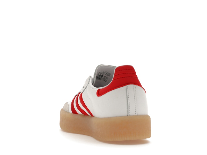 adidas Sambae White Better Scarlet Gum (Women's)