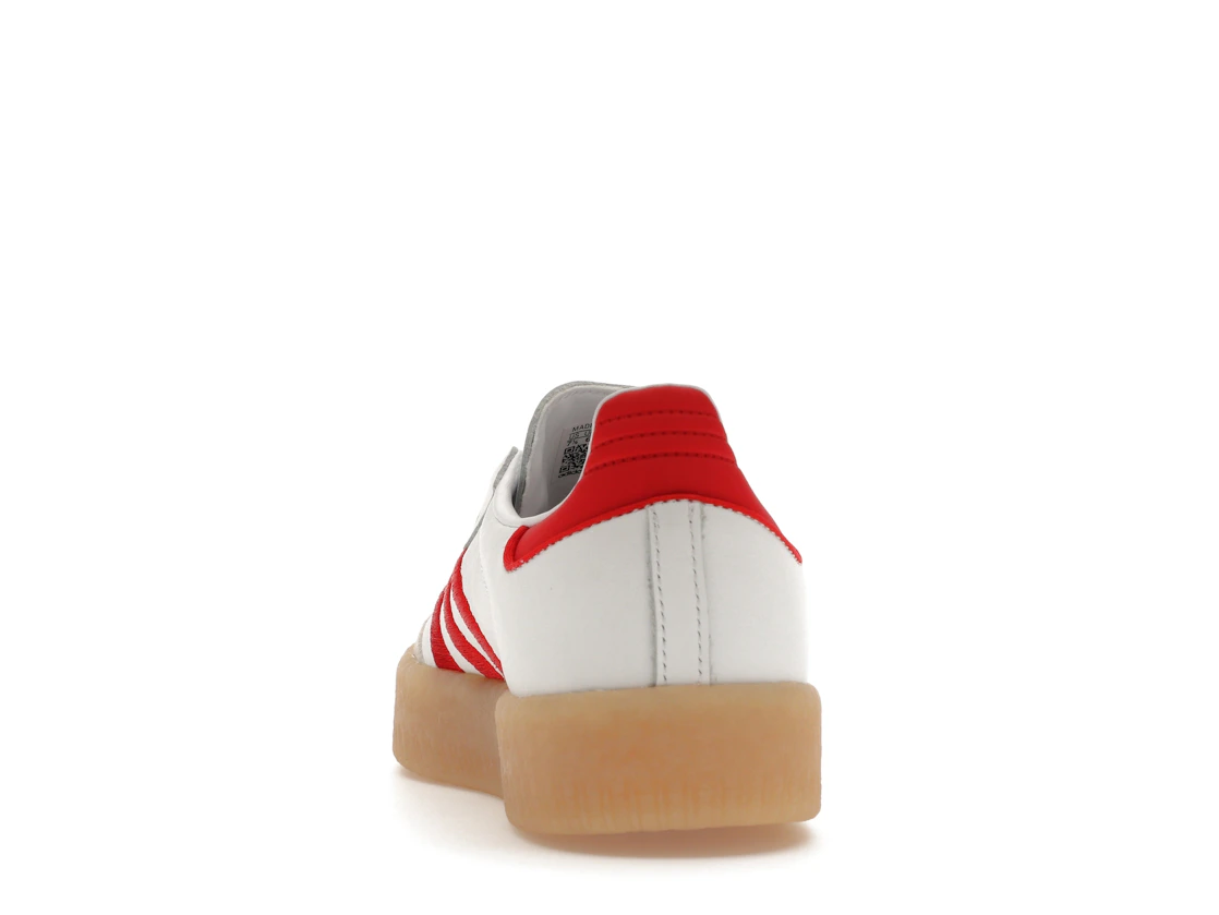adidas Sambae White Better Scarlet Gum (Women's)