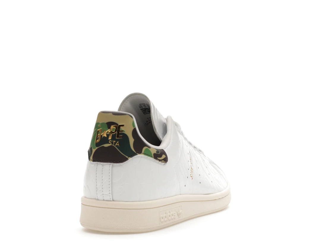 adidas Stan Smith Bape 30th Anniversary White