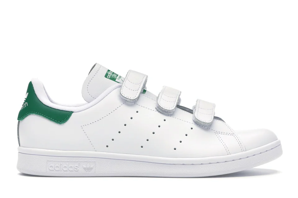 adidas Stan Smith Cf White/White/Green Men's - S75187 - US